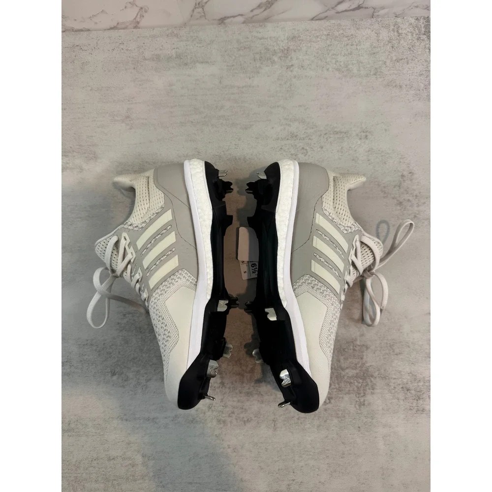 Adidas Ultraboost DNA 1.0 Baseball Cleats Grey IH8207 Mens 5.5 Womens 6.5 New
